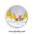 CR1675 Silhouette - Winter scenery