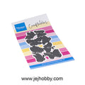 CR1678, Punch die XL Butterflies craftables, Marianne design, jej hobby