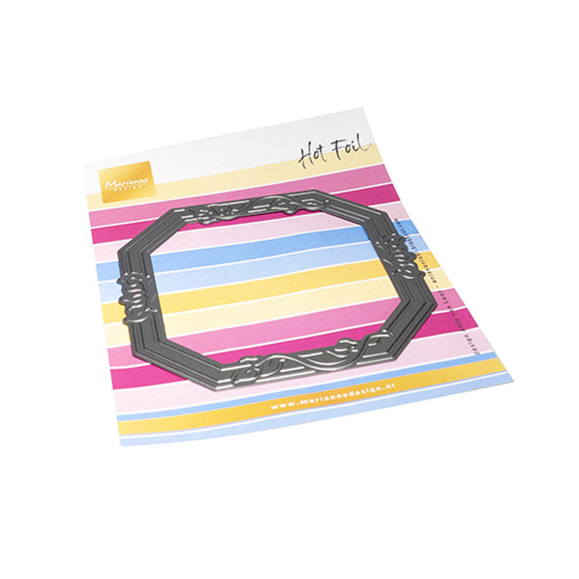 CR1682 craftable hotfoil Anja's Classic Octagon van Marianne design
