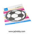 CR1691, Soccer ball, Marianne design, craftable, jej hobby