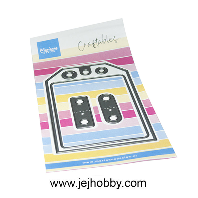 CR1710, medium tag, Marianne design, jej hobby 