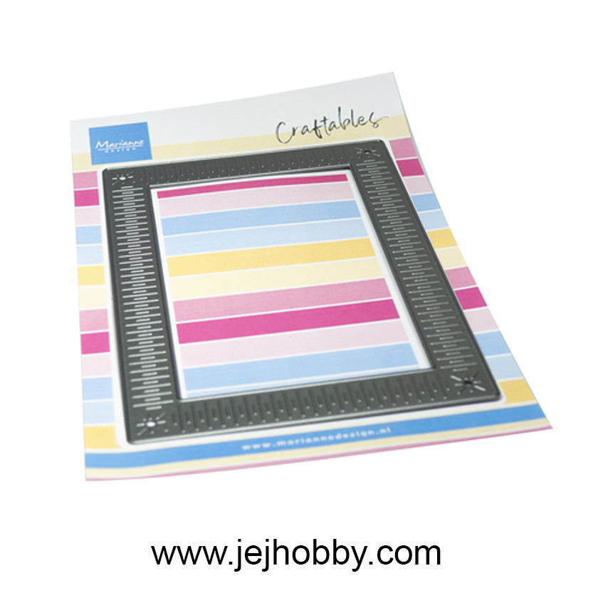 CR1711, Shaker Frame A6, Craftales, Marianne design, jej hobby 