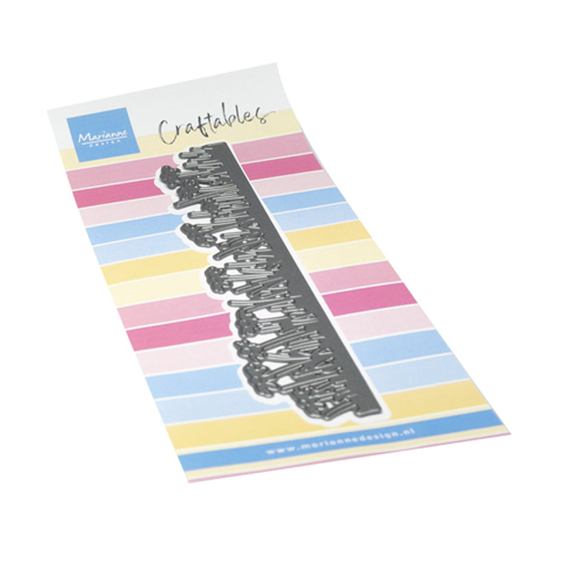 CR1720, Meadow border, Marianne Design, jej hobby