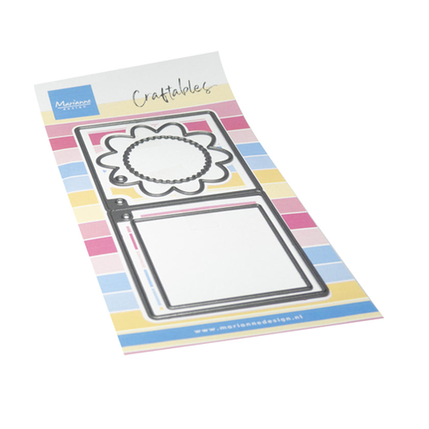 CR1722, Flower tag, Marianne Design, jej hobby