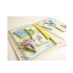Dit is een voorbeeldkaart met de cr1728 craftable crocus by marleen van Marianne Design