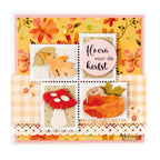 voorbeeld gemaakt met de CR1738 Stamp layout square stansmal creatables van Marianne design