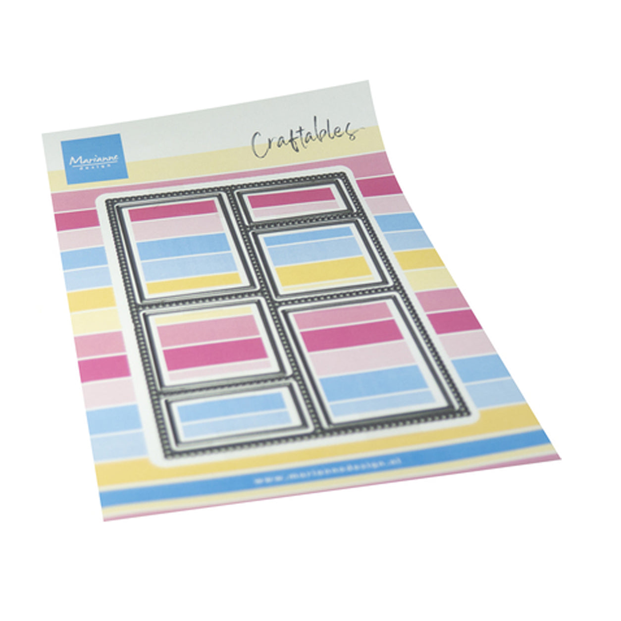 CR1739 Stamp layout A6 stansmal creatables van Marianne design
