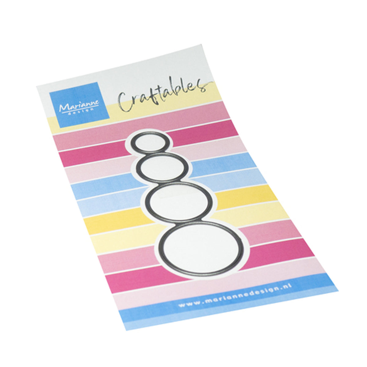 Marianne Design Craftables CR1749 Mini's Circles Stansmal