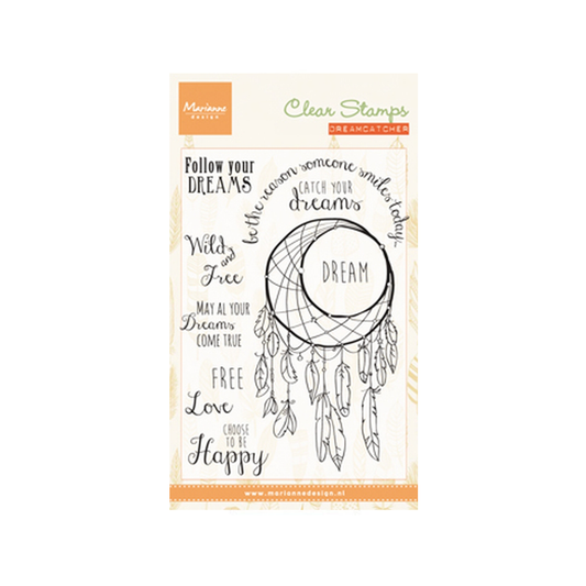 Clear stamps Marianne design Dreamcatcher