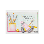 Marianne Design Clear Stamps, Kleurige groetjes