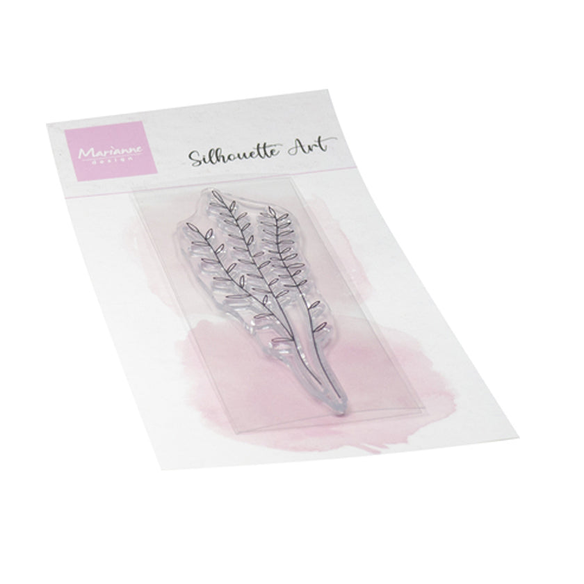 CS1186, Silhouette Art Thyme, Marianne Design, jej hobby