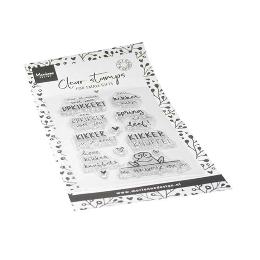 CS1190, Kaertjes & Co Opkikkers, Marianne Design, jej hobby