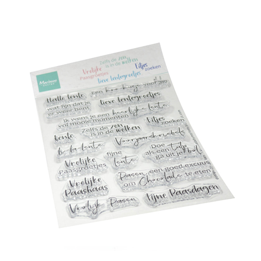 CS1193  lentegroetjes by Marleen van Marianne Design zijn stempels voor hobby