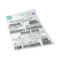 CS1198 Clear stamp Lieve kerstgroet van Marianne Design