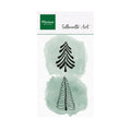 CS1201 silhouette art Jolly Trees stempels