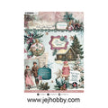 DCPP392, Christmas blush, JMA, die cut paper pad, studio light, jej hobby