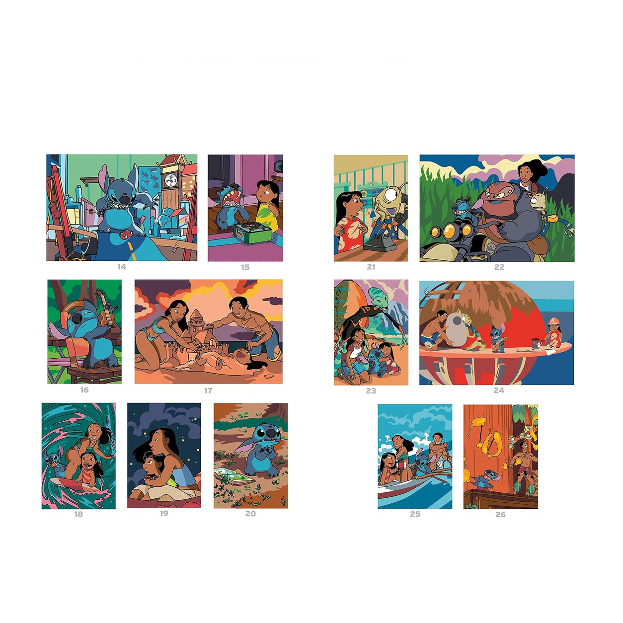 Disney Coloriages mystères Spécial film - Lilo & Stitch
