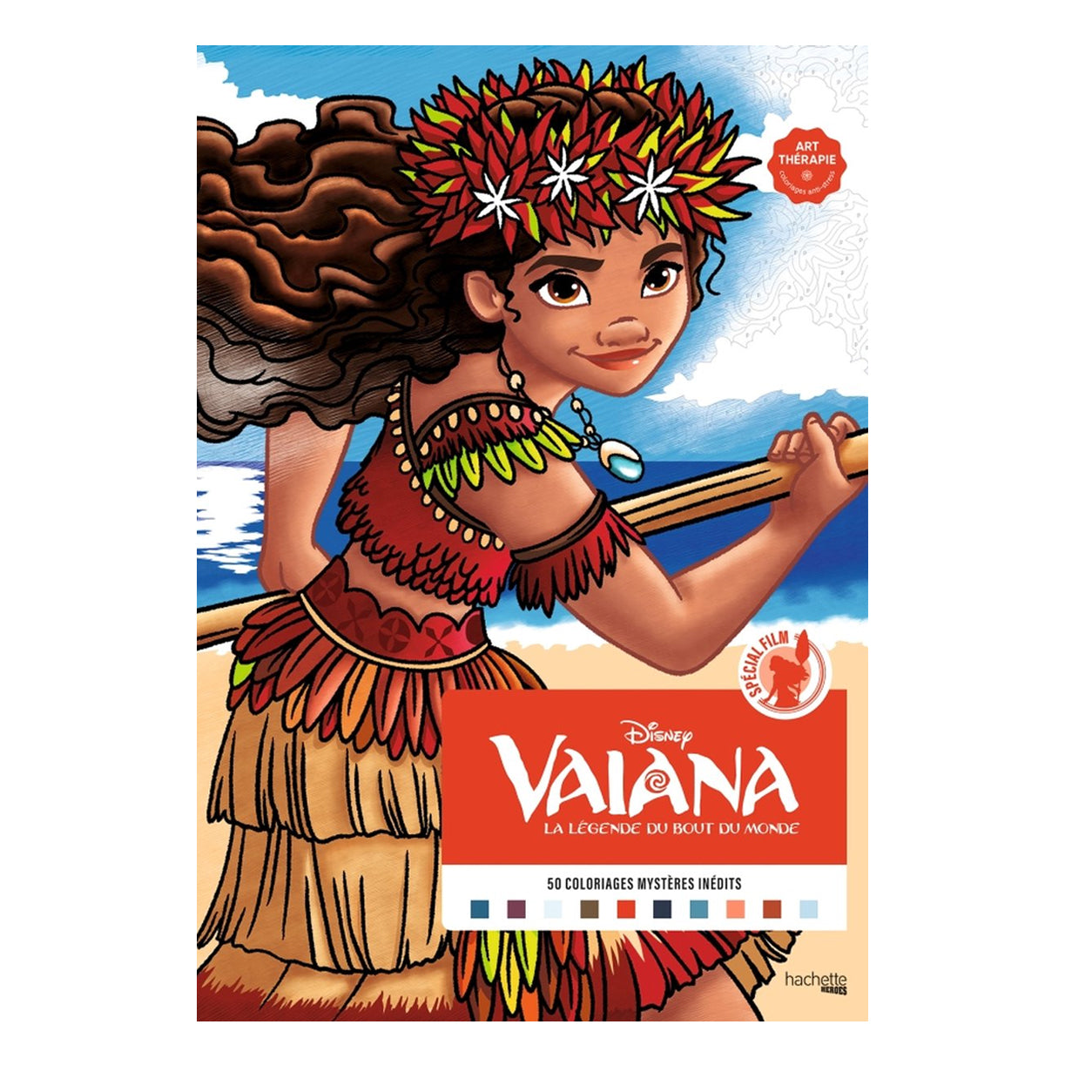 DIsney coloriages mysteres Vaiana/ Moana kleuren op nummer