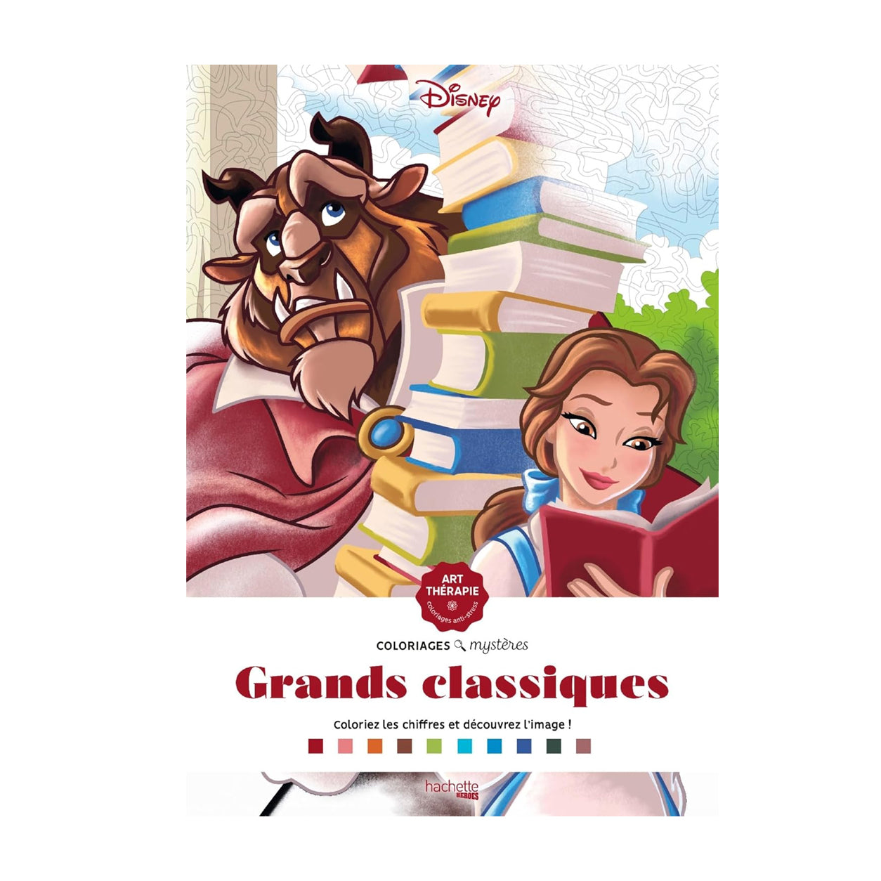 Livre de coloriage - Grands classiques mystères kleuren op nummer