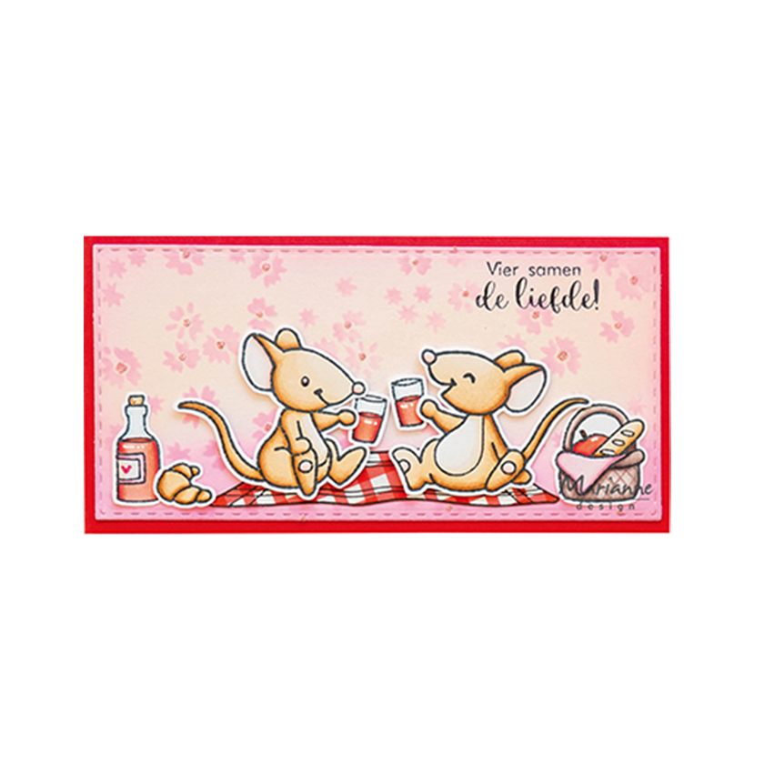 PS8159 Marianne Design Mask Stencil, 2 Layer Sakura