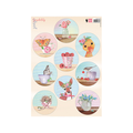 EWK1299, Marianne Design, Knipvel,Sensibility Summer Circles, jej hobby