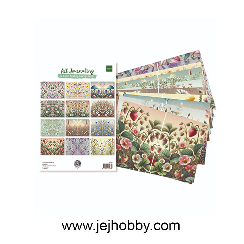 FB2503, Paper set by Fairybells Marianne design, Jej hobby