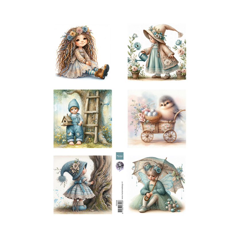 FB2508, Dreamy Spring by Fairybells, Marianne Design, jej hobby