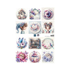 FB2510 Magical Mini's by Fairybells knipvel van Marianne Design. Dit is een knipvel voor hobby
