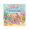Ontspan met het Findit Color kleurboek Cozy Ocean Days. 40 handgetekende, enkelzijdige kleurplaten (21,6x21,6 cm) voor potlood en marker. Bestel nu!