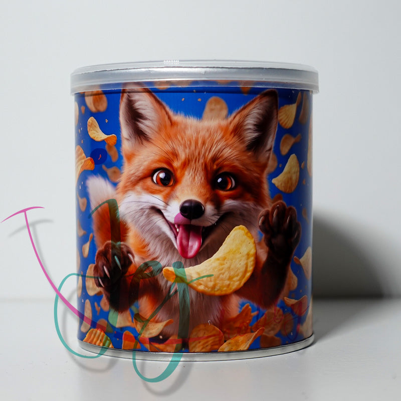 Fox chipstraktatie blauw front standaard jej hobby