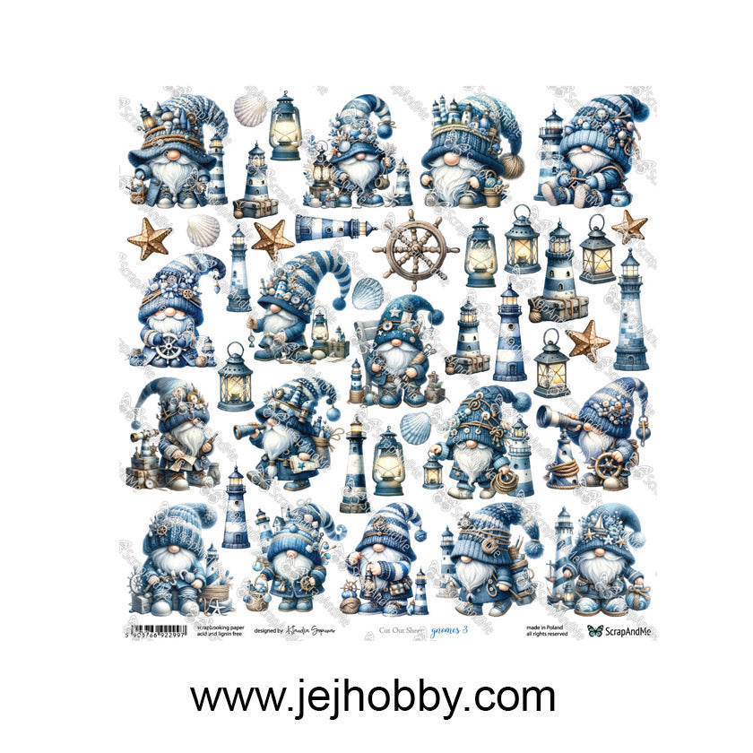 G-3 Gnomes 3, scrap and me, jej hobby