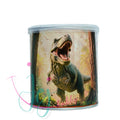 Gepersonaliseerde T-rex Pringles Schooltraktatie