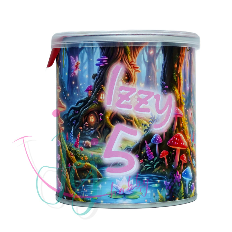 Gepersonaliseerde Unicorn Pringles Schooltraktatie