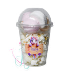 Gepersonaliseerde Unicorn traktatiebeker Large voor school of feestjes
