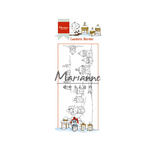 Clear stamps Marianne design  Lantern border