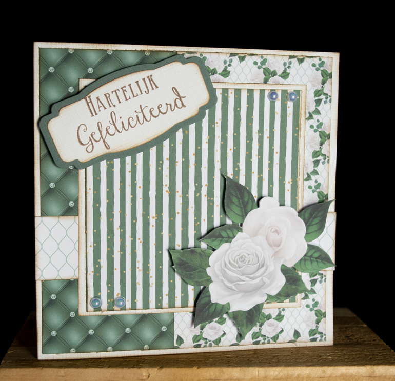 White Rose Bouguet Pakket