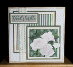 White Rose Bouguet Pakket