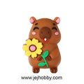 KR-KF-CB-01, kralenfiguur, capibara, jej hobby