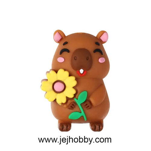 KR-KF-CB-01, kralenfiguur, capibara, jej hobby