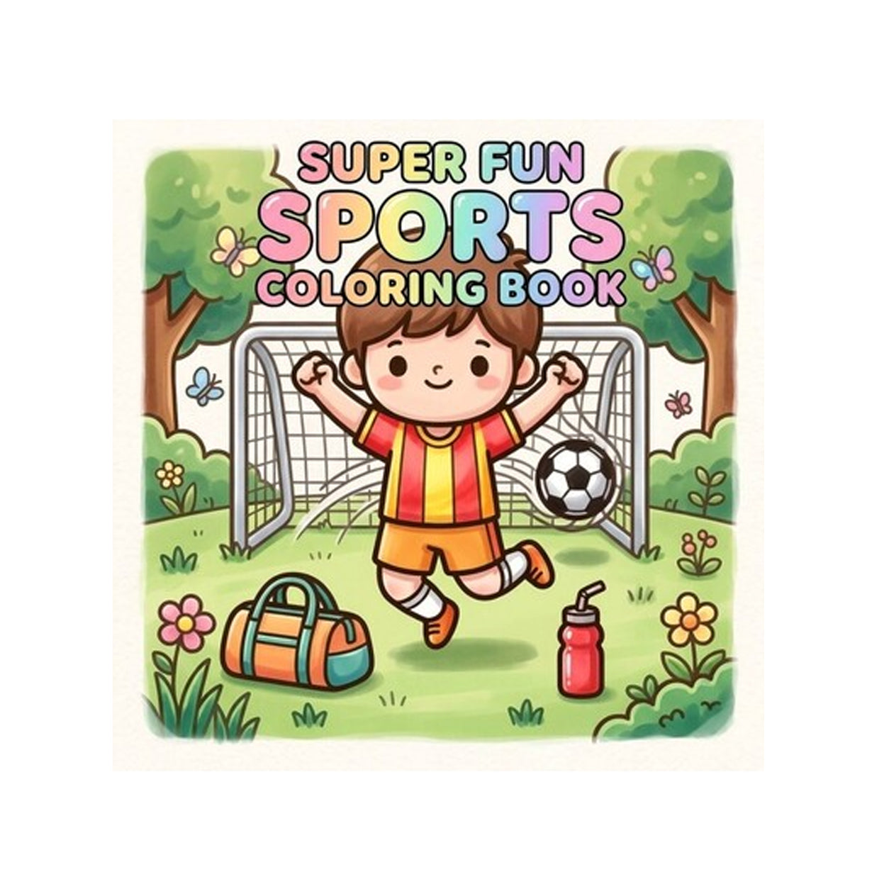 Kleurboek super fun sports