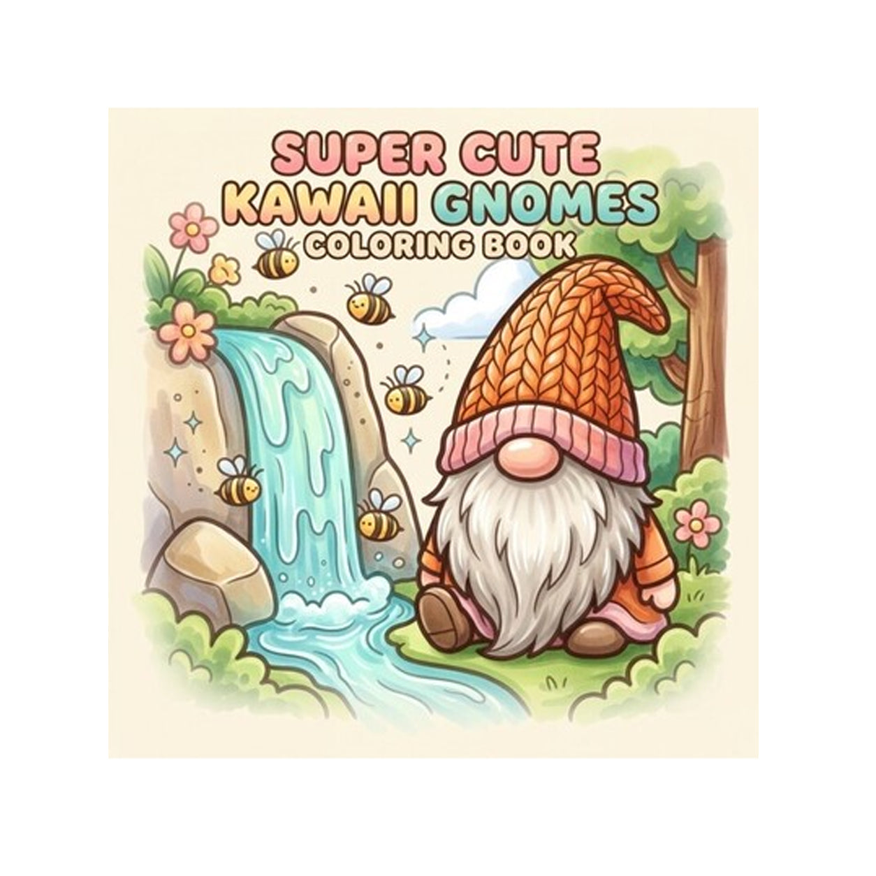 Kleurboek super cute kawaii gnomes van find it.