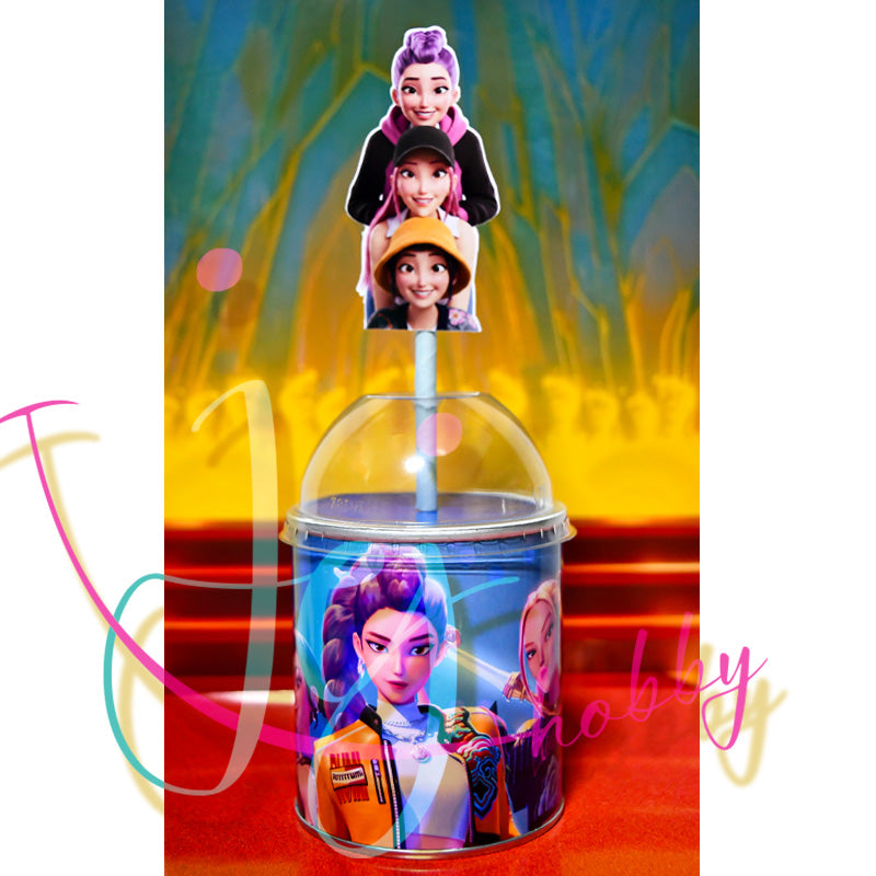 Kpop Hunters Party Pringles school en feest traktatie
