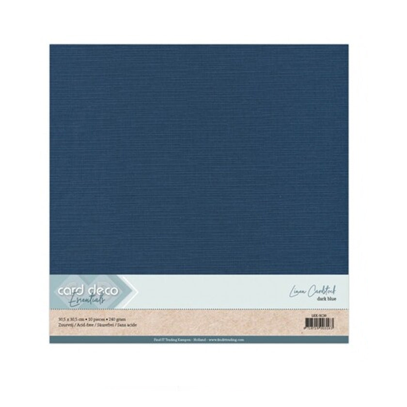 LKK-SC30 30,5x30,5cm dark blue van card deco voor hobby zoals kaarten maken en scapbooking