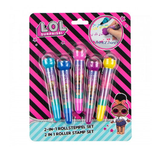 L.O.L 2-in-1 rollerstempel set