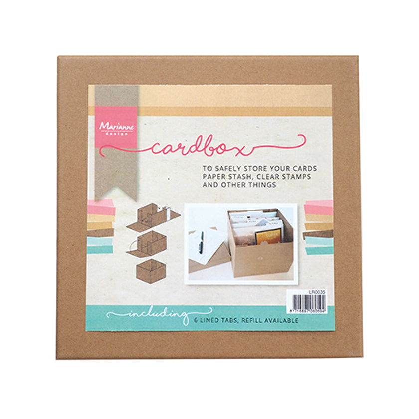 LR0035 Card box, Marianne Design, jej hobby