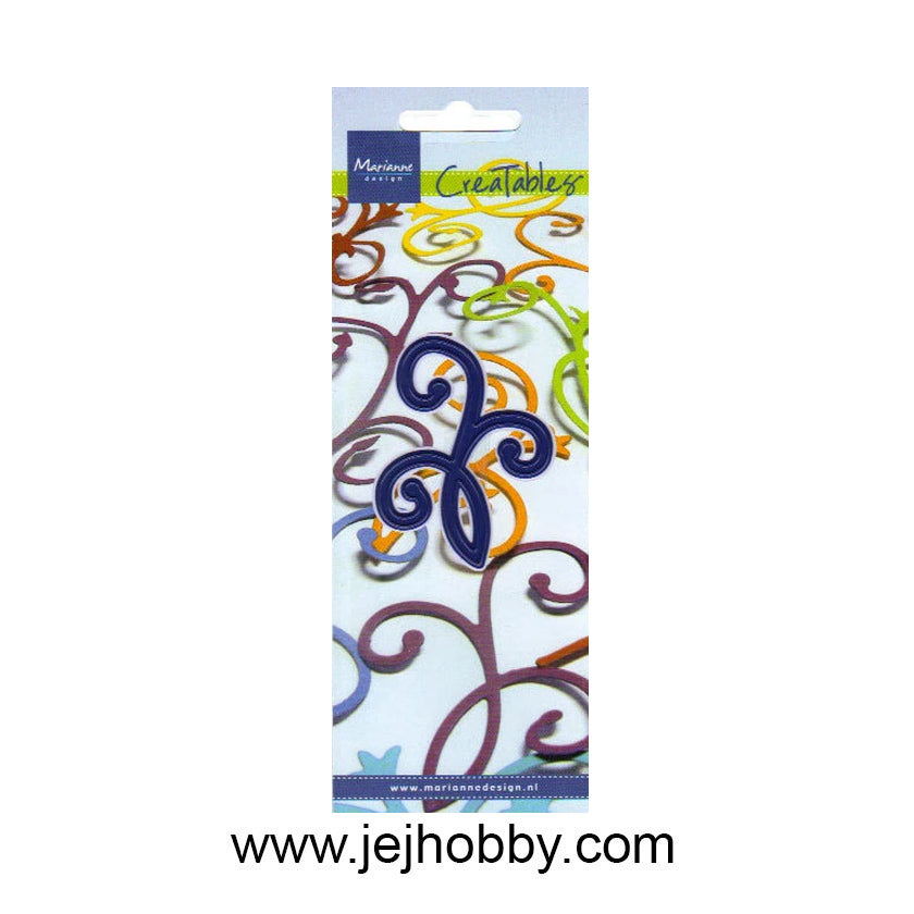 LR0119, Swirl circle, Marianne design, jej hobby