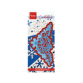 LR0497. snowflakes corner. creatables. marianne design. jej hobby