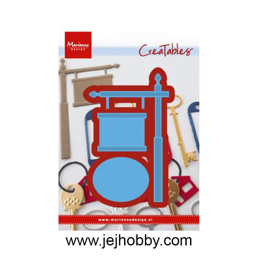 LR0522, Sign post, creatable, Marianne design, Jej hobby