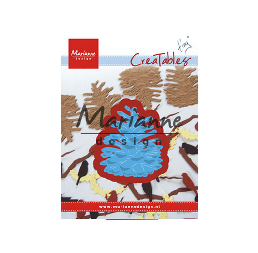 LR0557. Marianne design. creatables. Tiny's pinecone L jej hobby