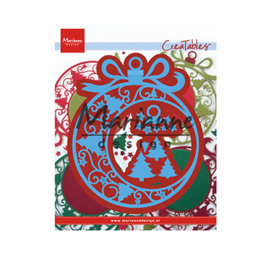 LR0560, Marianne design, creatables, Christmas ornament, jej hobby